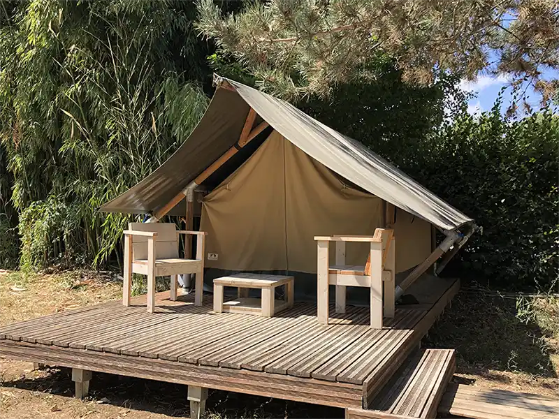 location vacances insolite camping Chalon sur Saône